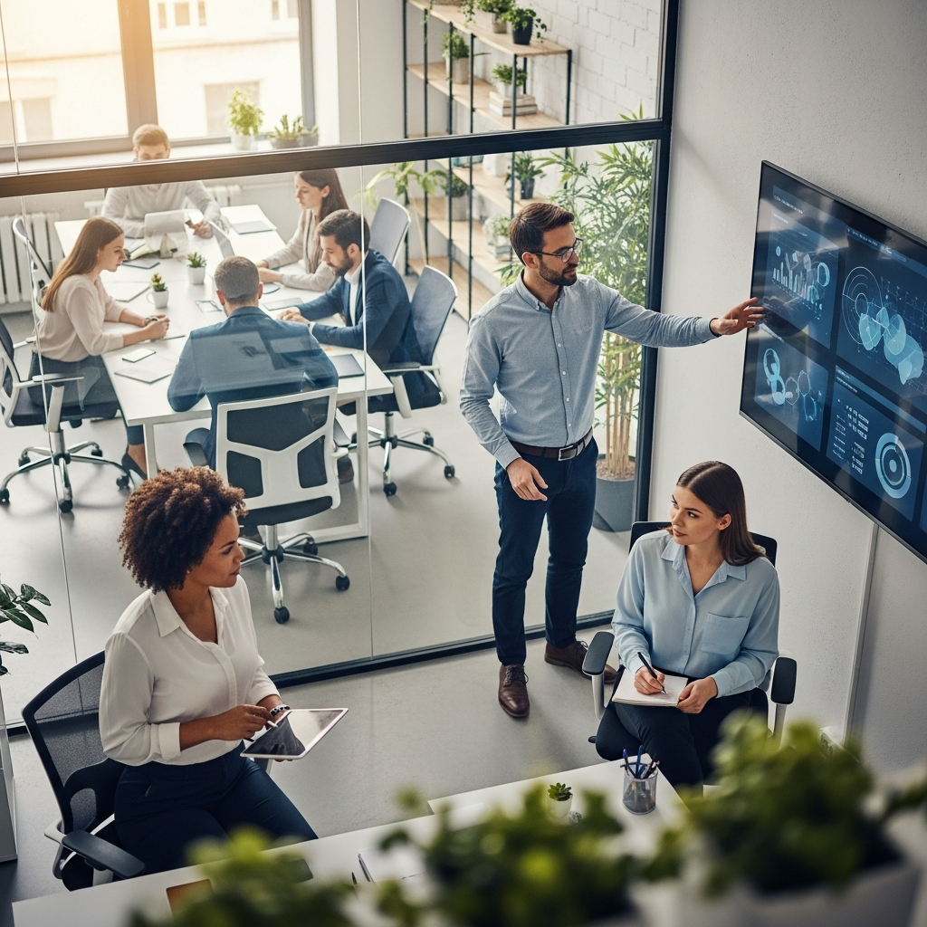 Vantaggi AI per aziende